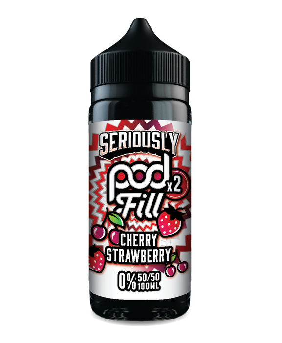 Cherry Strawberry Pod Fill X2 by Seriously 100ml Shortfill