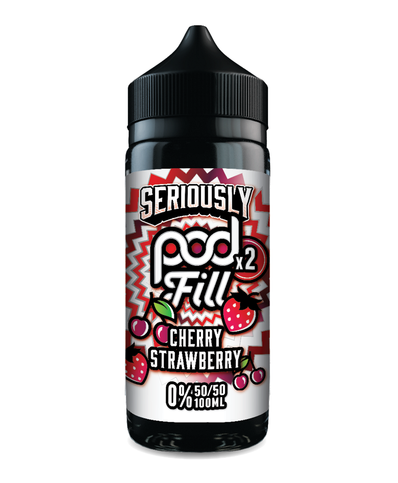 Cherry Strawberry Pod Fill X2 by Seriously 100ml Shortfill