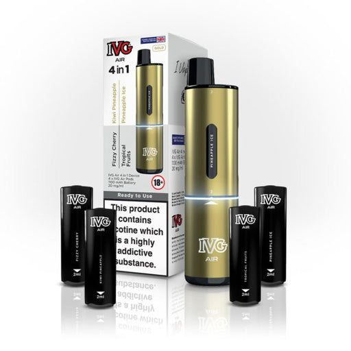 IVG Air 4 in 1 Gold Edition Pod Kit