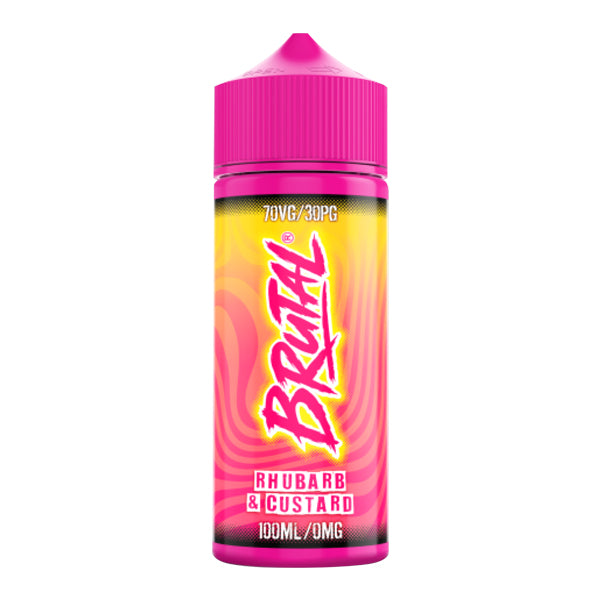 Rhubarb & Custard Brutal by Just Juice 100ml Shortfill
