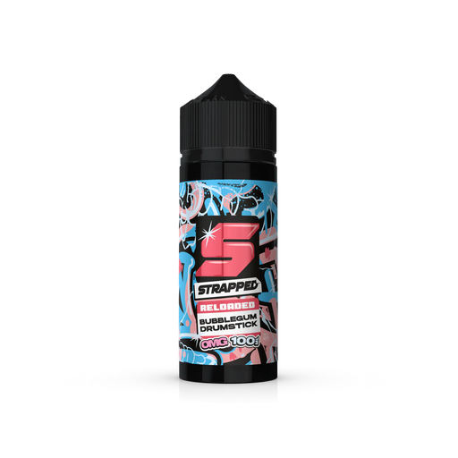 Bubblegum Drumstick - Strapped Reloaded 100ml Shortfill