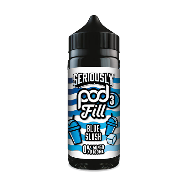 Seriously Pod Fill 3 Blue Slush 100ml Shortfill E-Liquid