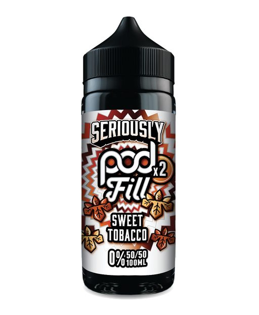 Sweet Tobacco Pod Fill X2 by Seriously 100ml Shortfill