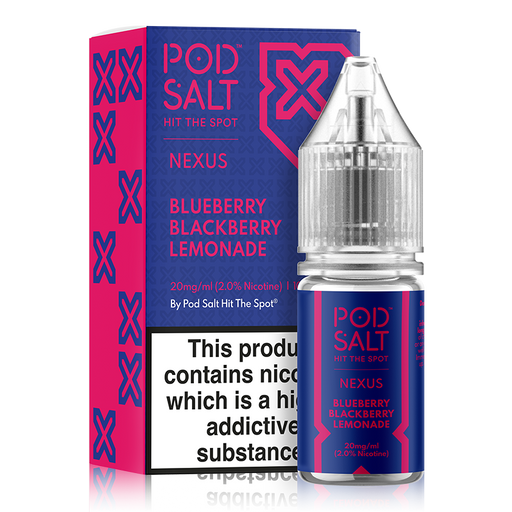 Blueberry Blackberry Lemonade By Nexus Pod Salt 10ml