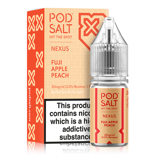Fuji Apple Peach By Nexus Pod Salt 10ml