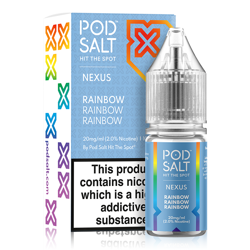 Rainbow By Nexus Pod Salt 10ml