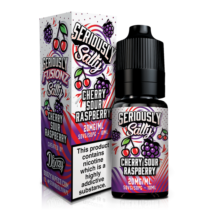 Cherry Sour Raspberry By Seriously Fusionz 10ml salts