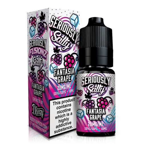 Fantasia Grape By Seriously Fusionz 10ml salts