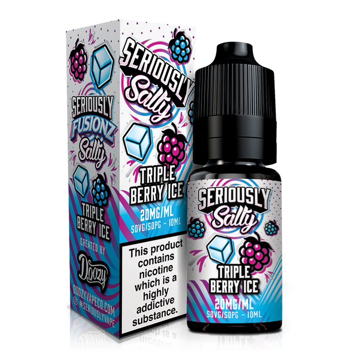 Triple Berry Ice By Seriously Fusionz 10ml salts