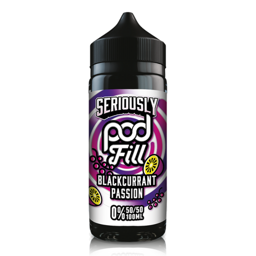 Blackcurrant Passion By Seriously Pod Fill 100ml Shortfill
