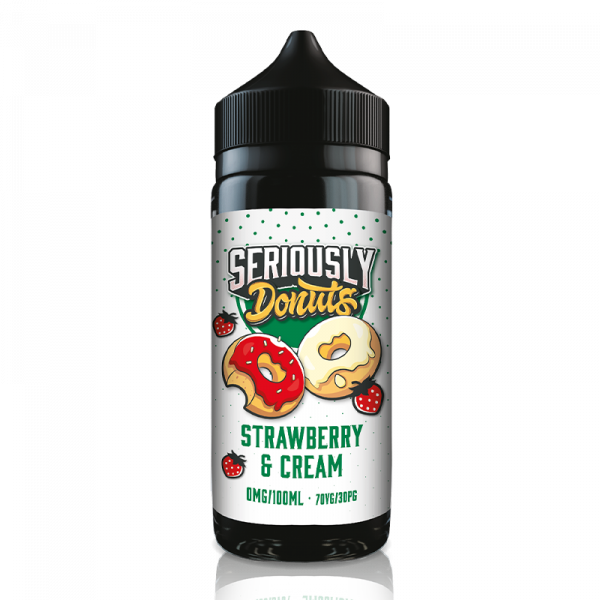 Strawberries & Cream By Seriously Donuts 100ml Shortfill