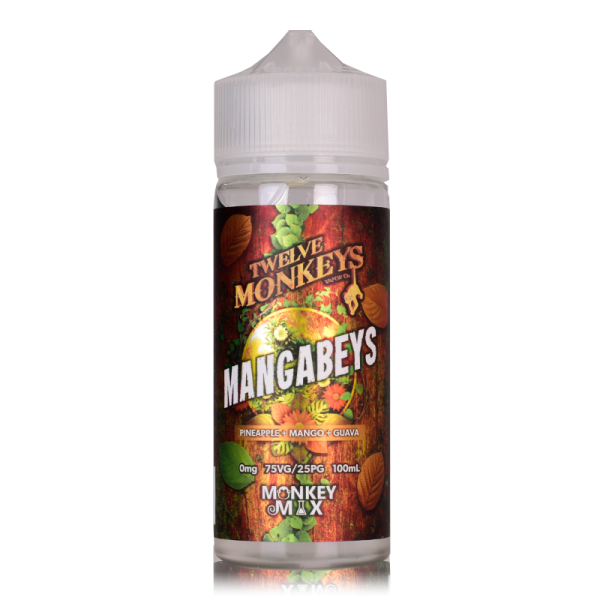 Mangabeys By Twelve Monkeys 100ml Shortfill