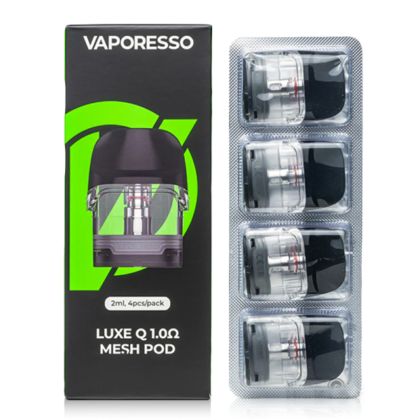 Luxe Q/Qs Replacement pods By Vaporesso 4 Pack
