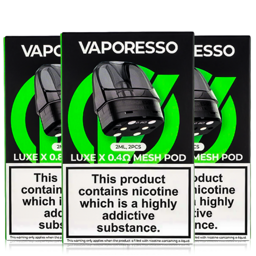 Luxe X Replacement 2ml Pods 2 Pack By Vaporesso