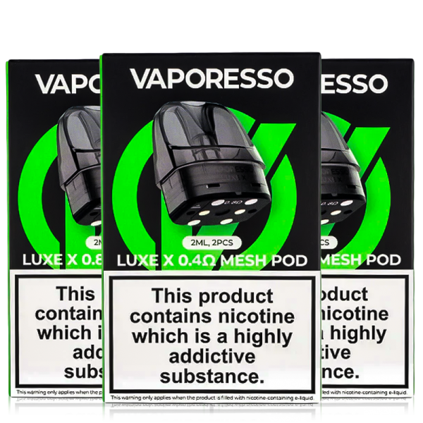 Luxe X Replacement 2ml Pods 2 Pack By Vaporesso