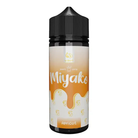 Wick Liquor Miyako 100ml Shortfill E-Liquid Apricot