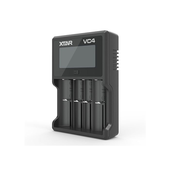 XTAR VC4 4-Bay LCD Universal Battery Charger